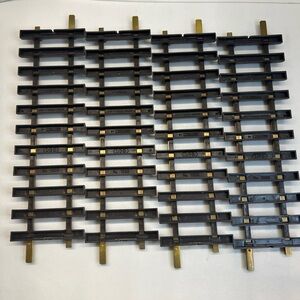 Vintage G Gauge Lehmann LGB No.1000 Brass Track L=300mm W Germany Set Of 4